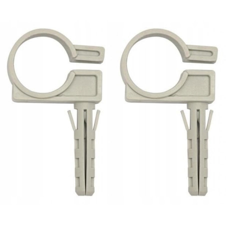 UCHWYT DO RURY PP-R 25 mm boczny (2 szt.)