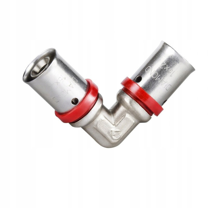 Kolano redukcyjn 20 x 25 PEX zaprasowywane Diamond