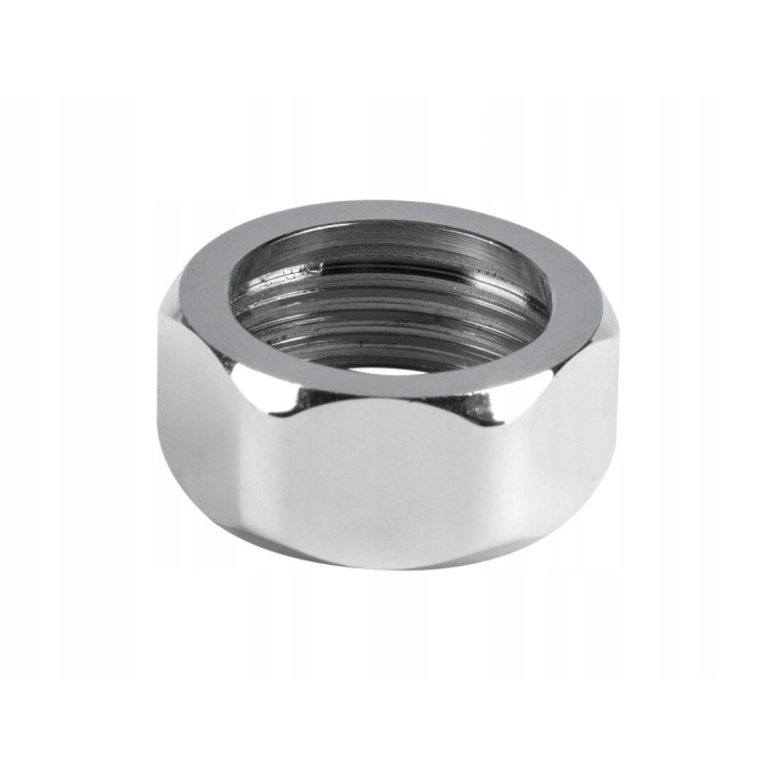 NAKRĘTKA CHROMOWANA DO BATERII 3/4 cala MOCUJĄCA