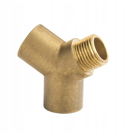 Trójnik Trojak mosiężny Y 1/2 cala GWGWGZ