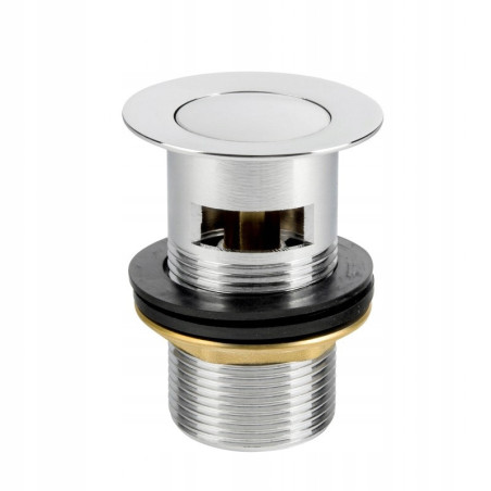 KOREK UMYWALKOWY SPUST CLICK CLACK Z PRZELEWEM