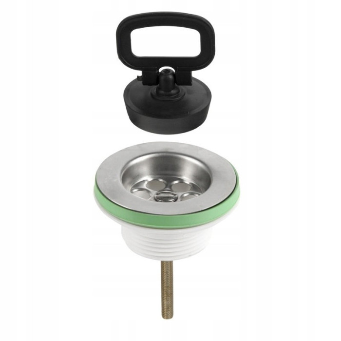 SPUST Z KORKIEM DO PÓŁSYFONU UMYWALKI 1 1/4 -5/4