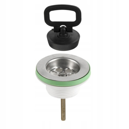 SPUST Z KORKIEM DO PÓŁSYFONU UMYWALKI 1 1/4 -5/4