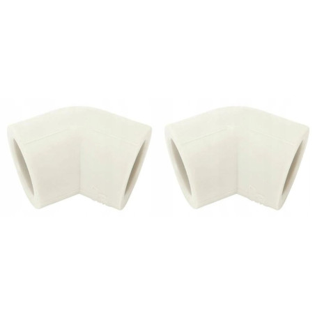 Kolano kolanko 45 stopni PP-R PN25 25 mm