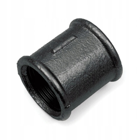 MUFA czarna 1 cal DN25