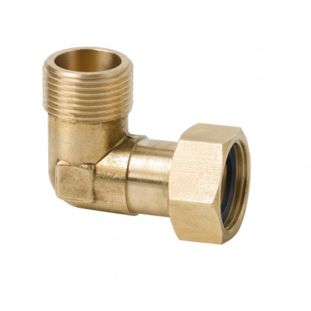 Półśrubunek kątowy 1/2 x 1/2 cala + uszczelka