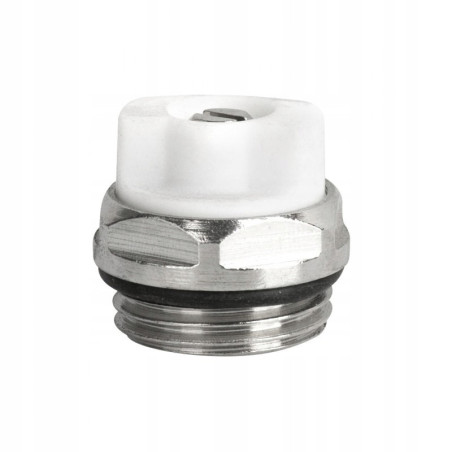 Odpowietrznik 1/2 cala ręczny chrom kluczyk