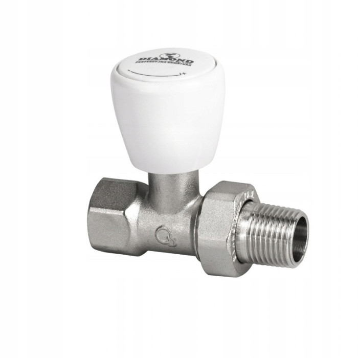 Zawór grzejnikowy prosty 1/2 cala