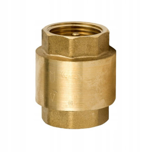 Zawór zwrotny 1/2 cala DN15 trzpień mosiężny