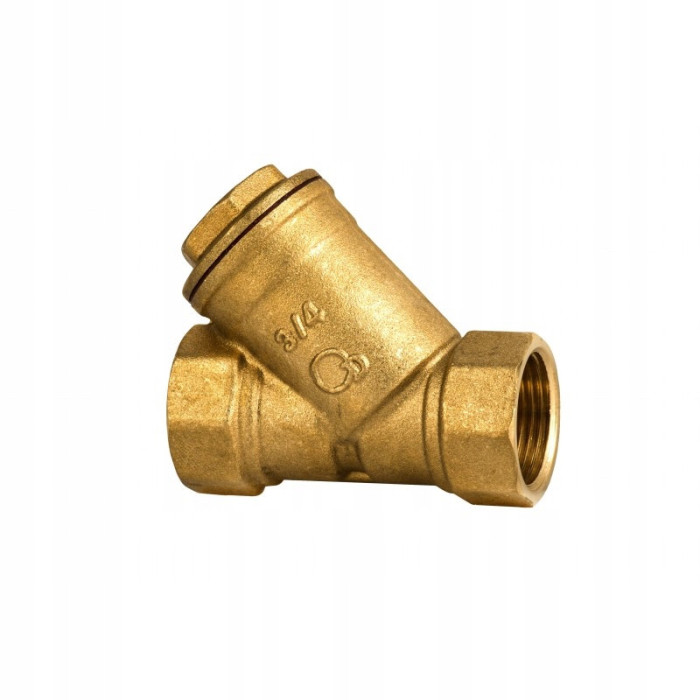 Filtr skośny do wody 1 cala DN 25 mosiężny