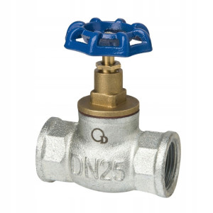 ZAWÓR ZAPOROWY 6/4 cala 40 mm ŻELIWNY OCYNKOWANY