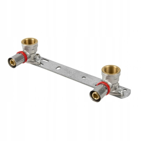 Listwa z kolanami 16 x 1/2 cala PEX zapras. 100 mm