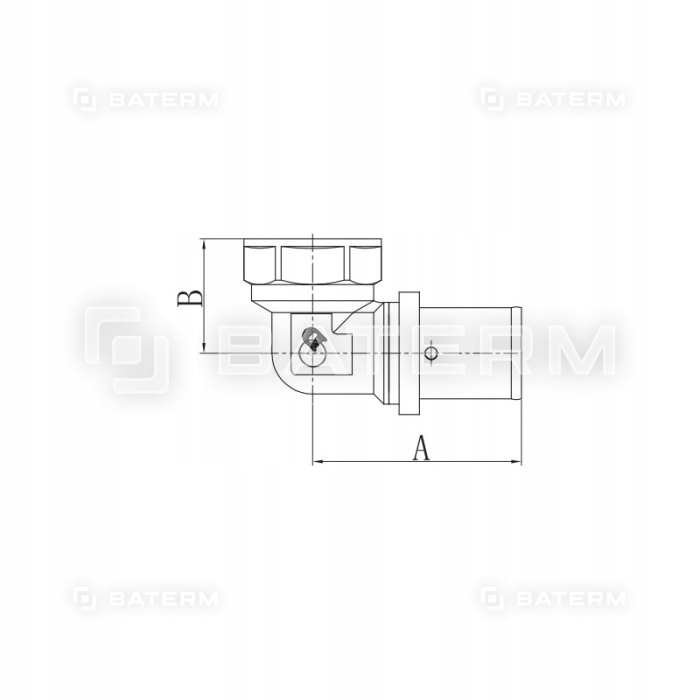 Kolano 32 x 1 cal GW PEX zaprasowywane Diamon