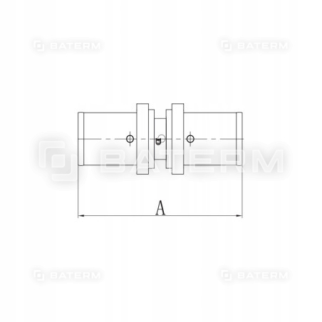 Mufa 32 x 32 PEX zaprasowywana Diamond