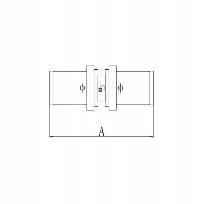 Mufa 16 x 16 PEX zaprasowywana Diamond