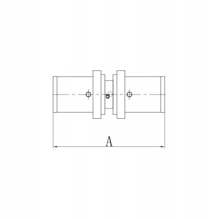 Mufa 16 x 16 PEX zaprasowywana Diamond