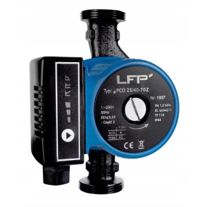 ELEKTRONICZNA POMPA OBIEGOWA C.O. LFP LESZNO POLSKA EPCO 25 / 40-70 180