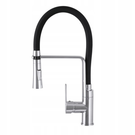 VEGAS CHROM BATERIA KUCHENNA Z WYCIĄGANĄ WYLEWKĄ