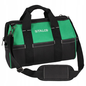 TORBA NARZĘDZIOWA MONTERSKA WZMOCNIONA 22 KIESZENIE TNS16 STALCO 41x21cm