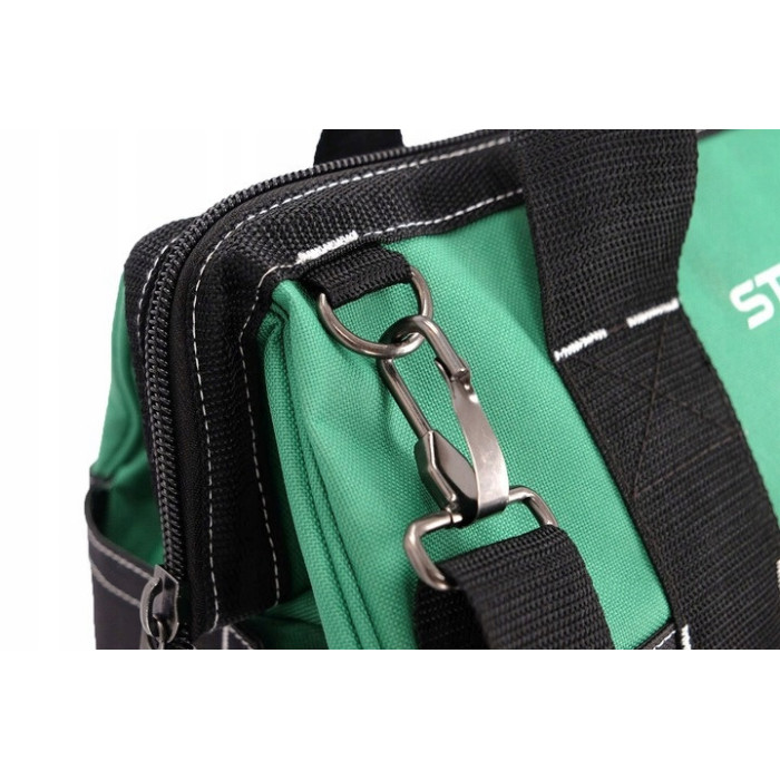 TORBA NARZĘDZIOWA MONTERSKA WZMOCNIONA 22 KIESZENIE TNS16 STALCO 41x21cm