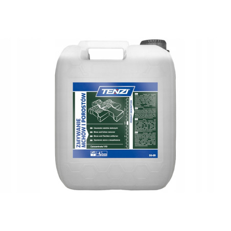 Płyn koncentrat do usuwania mchów porostów i zielonych nalotów z kostki 5L