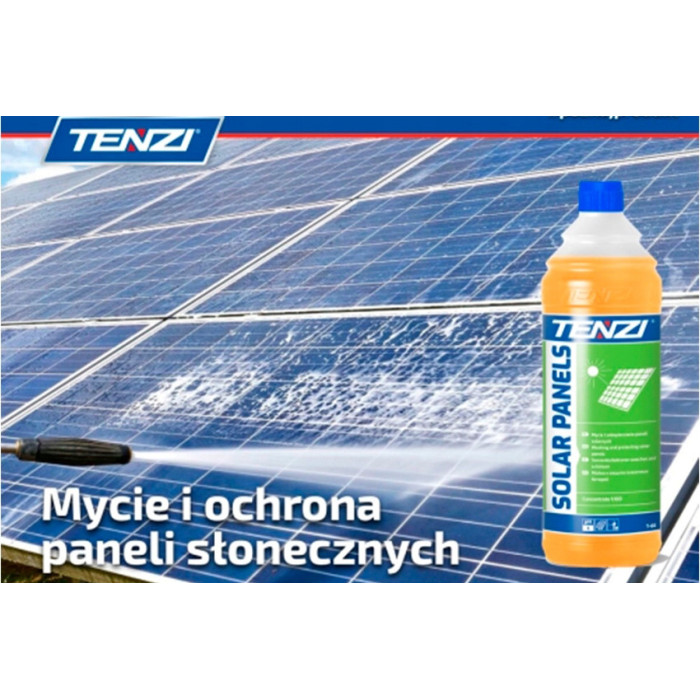 Płyn koncentrat do mycia i zabezpieczania paneli słonecznych TENZI 1L