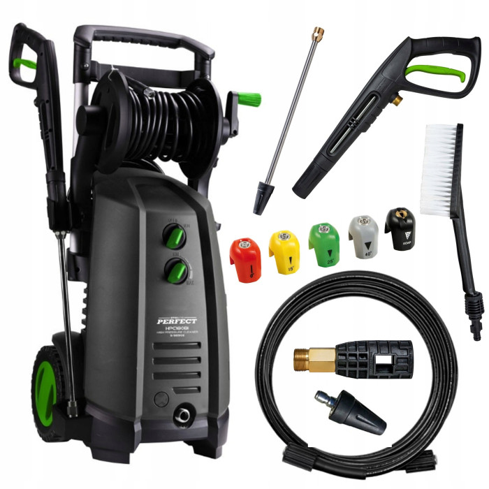 PROFESJONALNA MYJKA CIŚNIENIOWA WYSOKOCIŚNIENIOWA 3000W 180bar STALCO