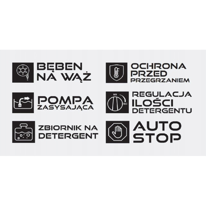 PROFESJONALNA MYJKA CIŚNIENIOWA WYSOKOCIŚNIENIOWA 3000W 180bar STALCO