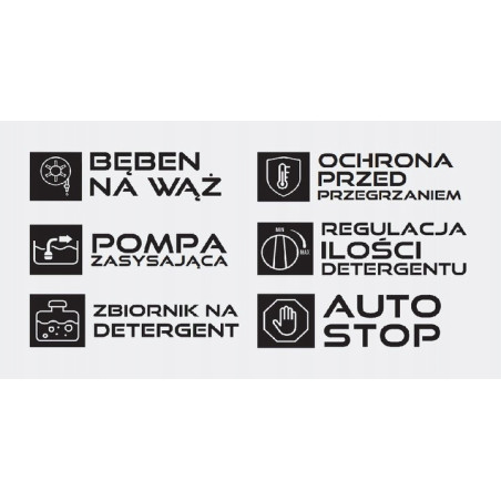 PROFESJONALNA MYJKA CIŚNIENIOWA WYSOKOCIŚNIENIOWA 3000W 180bar STALCO