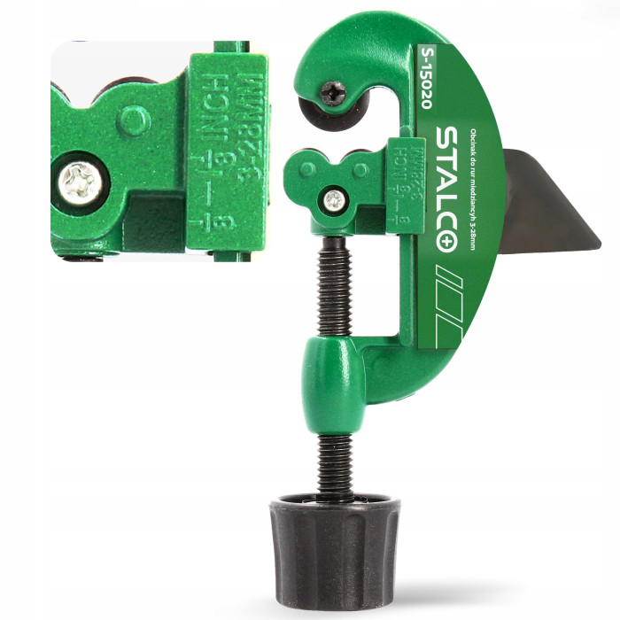 NOŻYCE OBCINARKA OBCINAK DO CIĘCIA RUR MIEDZIANYCH AL CU 3-28 mm STALCO