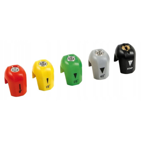 ZESTAW 5 KOŃCÓWEK DO MYJEK CIŚNIENIOWYCH STALCO PERFECT S-98931