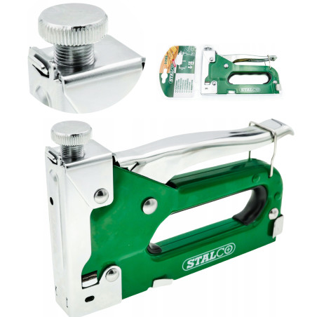 STALCO ZSZYWACZ TAKER TAPICERSKI STALOWY 4-14MM