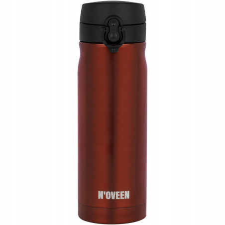 BUTELKA TERMICZNA PRÓŻNIOWA stal nierdzewna gorąca kawa herbata 400ml 0,4l