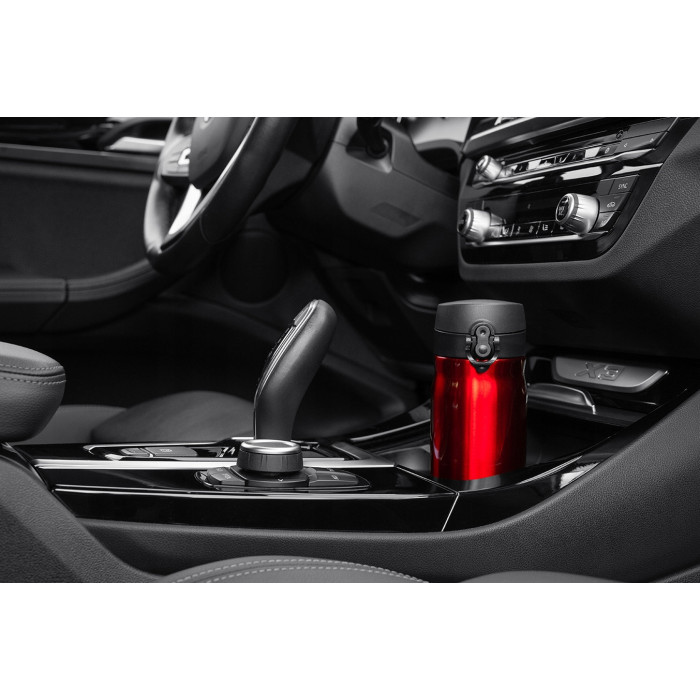 BUTELKA TERMICZNA PRÓŻNIOWA stal nierdzewna gorąca kawa herbata 400ml 0,4l