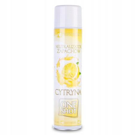 NEUTRALIZATOR ZAPACHÓW ODŚWIEŻACZ POWIETRZA ONE SHOT CYTRYNA CYTRUSOWY