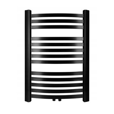 Grzejnik Łazienkowy CZARNY 57x55cm Centryczne ŚRODKOWE