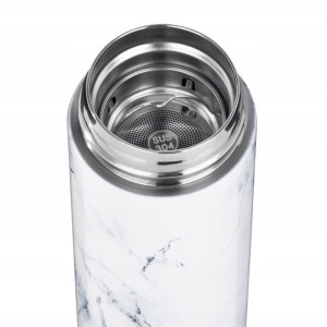 KUBEK TERMICZNY 450ml WYŚWIETLACZ LED SITKO TB2319 MARMUREK MARMUR NOVEEN