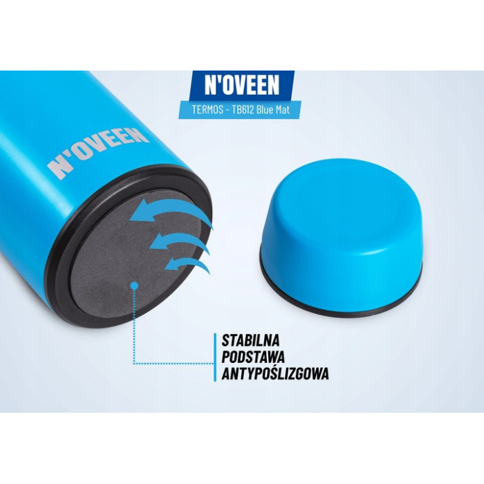 TERMOS TURYSTYCZNY BUTELKA TERMICZNA 700ml INOX BLUE