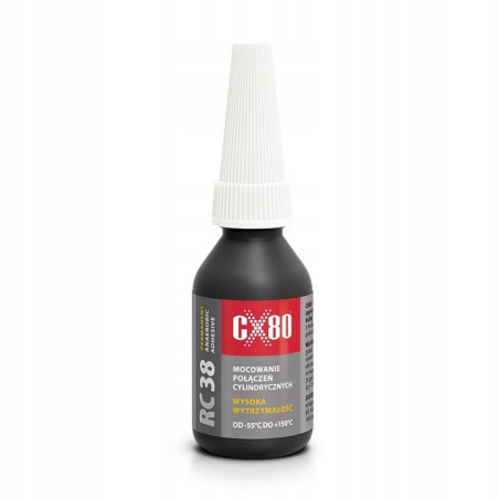 CX80 KLEJ ANAEROBOWY RC-38 DO METALU MOCNY 10 ml