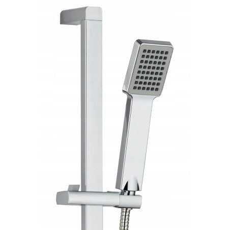 ZESTAW NATRYSKOWY PRYSZNICOWY NATYNKOWY PRYSZNIC UCHWYT cubic loft CHROM