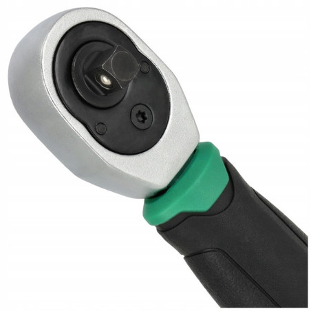 GRZECHOTKA KLUCZ DO BITÓW I NASADEK 1/4” 72 ZĘBY 105MM STALCO S-54104