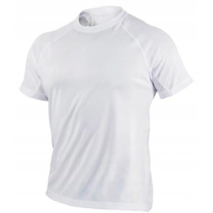 Koszulka biała robocza męski t-shirt Stalco Bono L