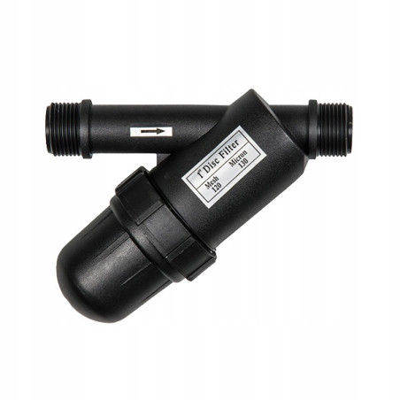 FILTR DYSKOWY ANTYPIASKOWY 1''GZ DO LINIA KROPLUJĄCA 120 MESH 130 MIKRONÓW