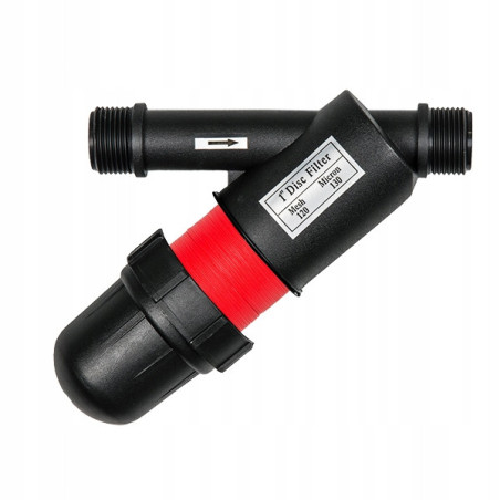 FILTR DYSKOWY ANTYPIASKOWY 1''GZ DO LINIA KROPLUJĄCA 120 MESH 130 MIKRONÓW