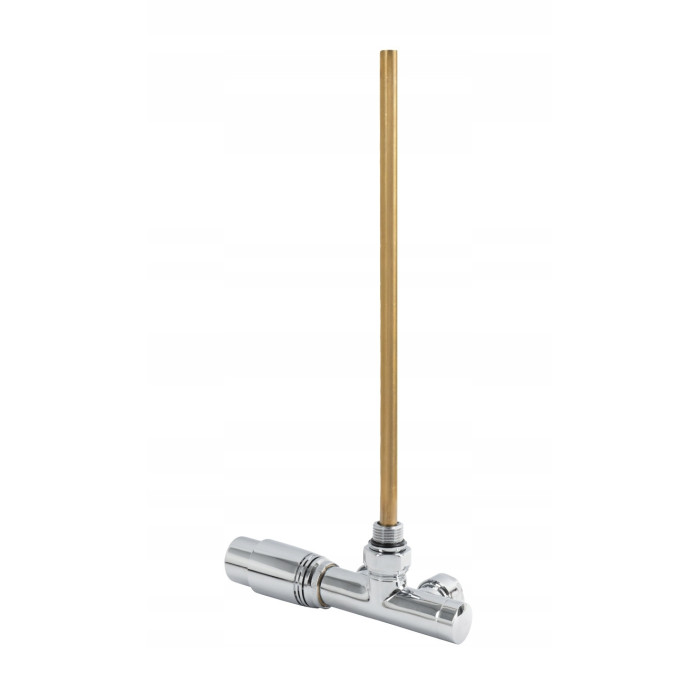 ZAWÓR TERMOSTATYCZNY JEDNOOTWOROWY ZESPOLONY CHROM