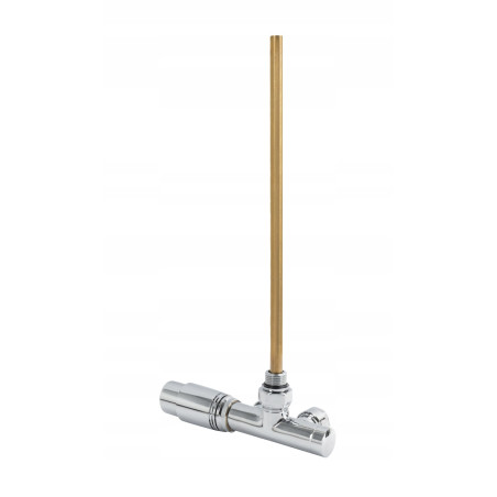 ZAWÓR TERMOSTATYCZNY JEDNOOTWOROWY ZESPOLONY CHROM