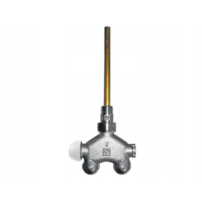 HERZ zawór termostatyczny 4-drogowy VUA 50 kątowy