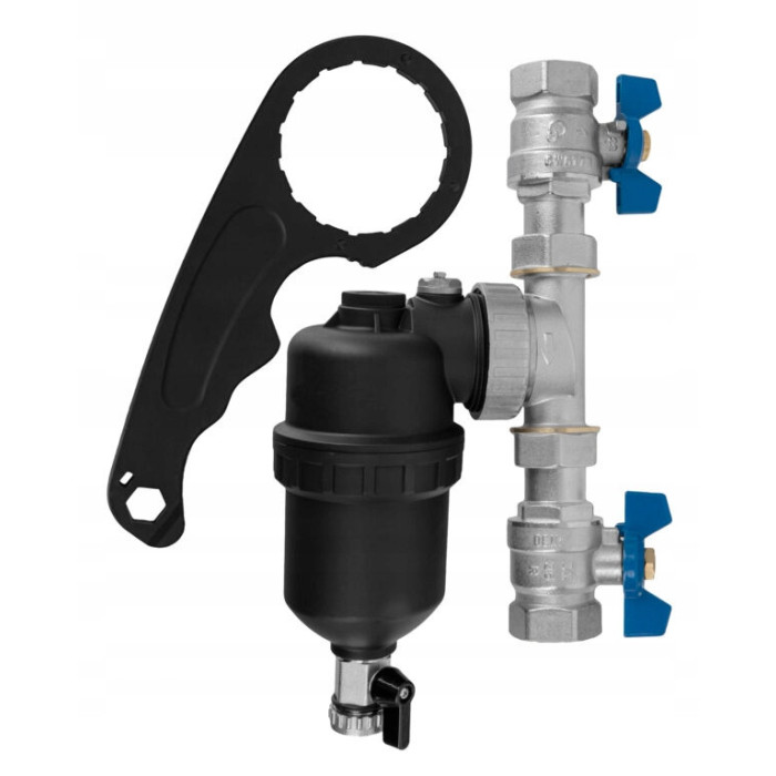 KOMPLET FILTR MAGNETYCZNY, SEPARATOR ZANIECZYSZCZEŃ - DN25 1