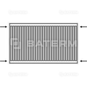 Grzejnik Panelowy Design D-22 550x0800 BOCZNY