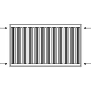 Grzejnik Panelowy Design D-22 550x1000 BOCZNY DEKORACYJNY DIAMOND